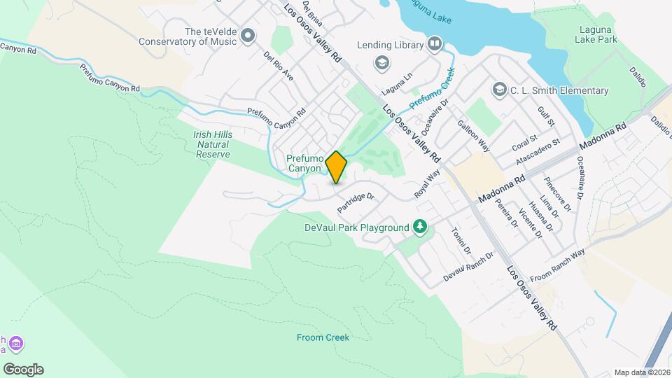 1396 Fairway Dr Map and Location Details