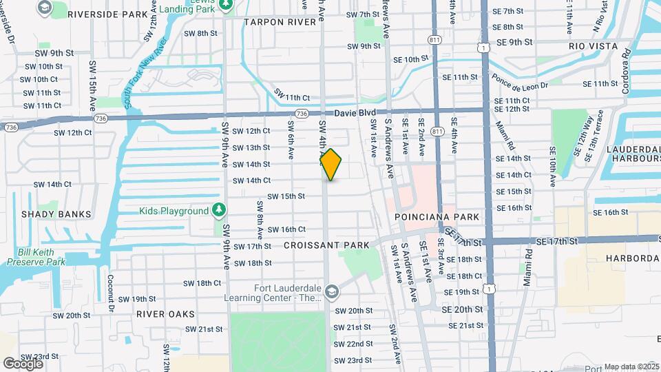 1432 SW 4th Ave Map and Location Details