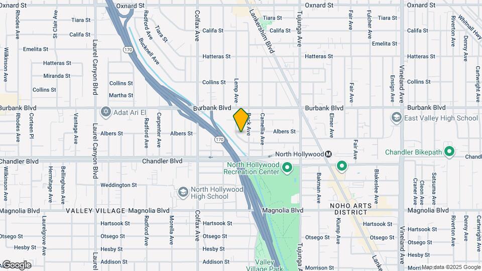 11559 Cumpston St Mapa y Detalles de la Ubicación