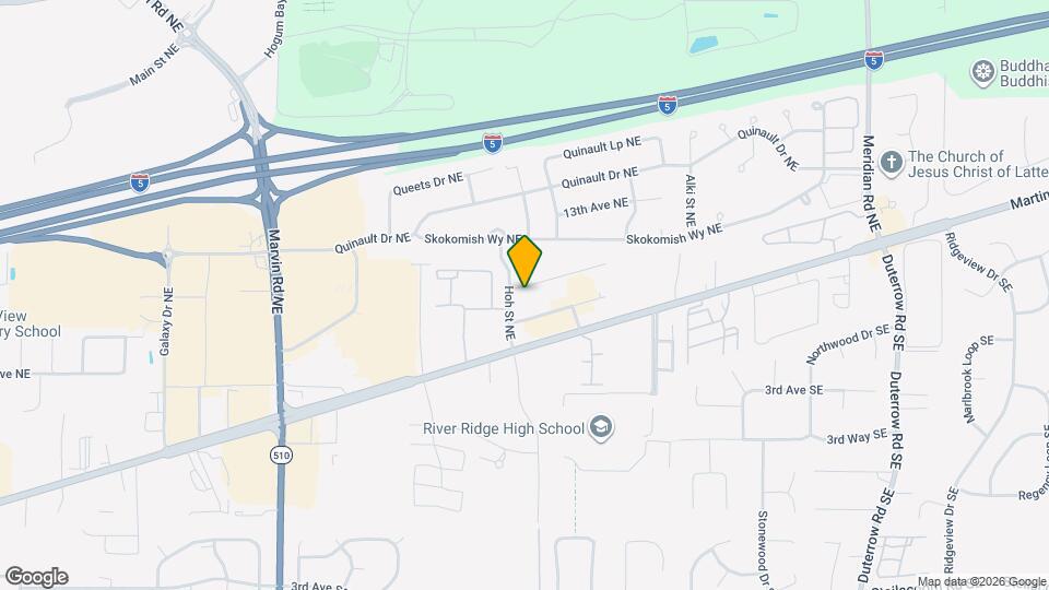 8717 Wallingford Ln NE Map and Location Details