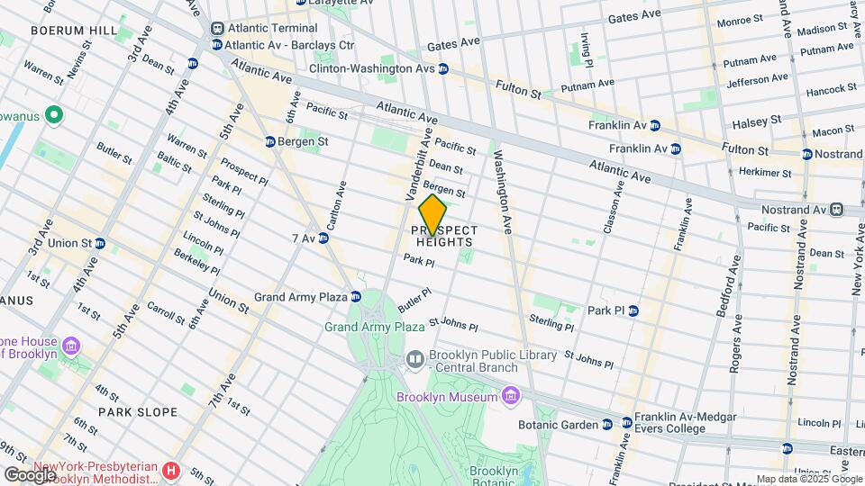 274 Prospect Pl Map and Location Details