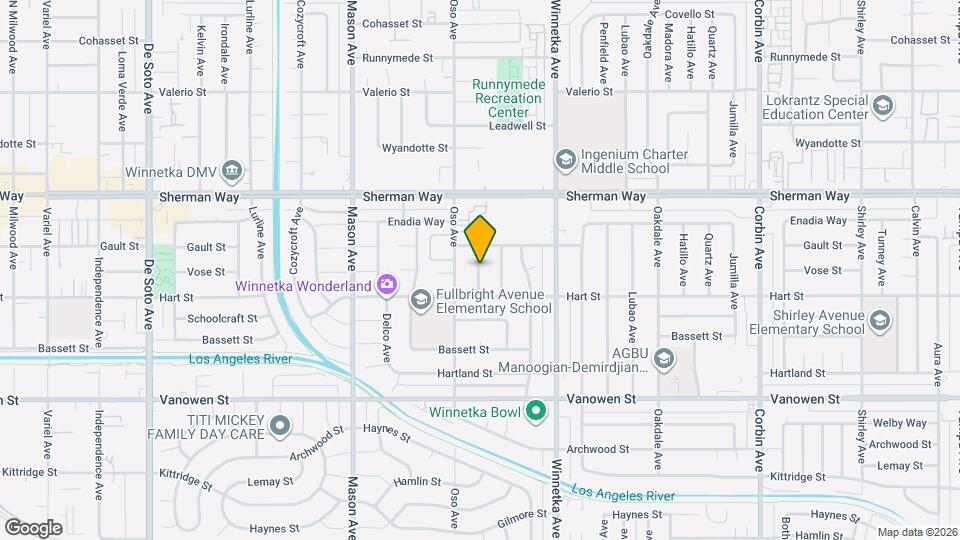 7056 Keokuk Ave Mapa y Detalles de la Ubicación
