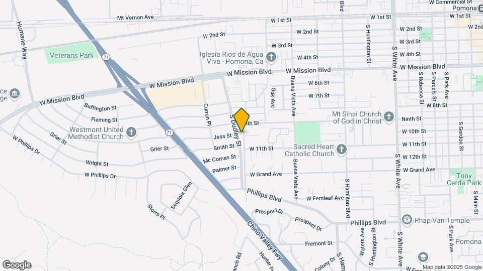 955 Hansen Ave Mapa y Detalles de la Ubicación