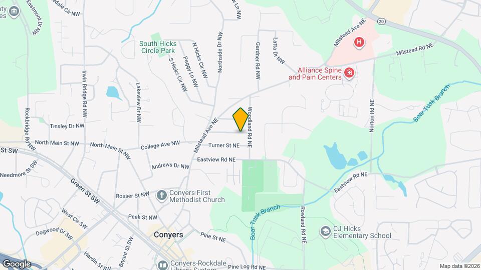 1081 McCalla St NE Mapa y Detalles de la Ubicación