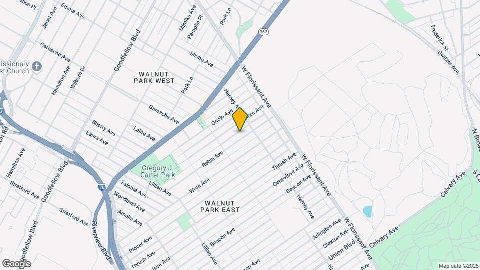 5445 Robin Ave Map and Location Details