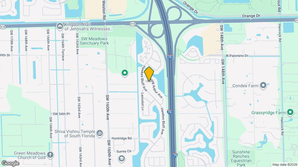 15601 Lance Point Pl Map and Location Details