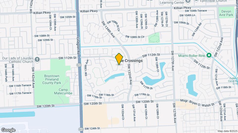 11439 SW 132nd Pl Map and Location Details