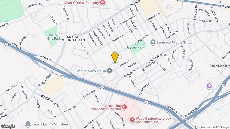 6802 Old Briarstown Dr Map and Location Details