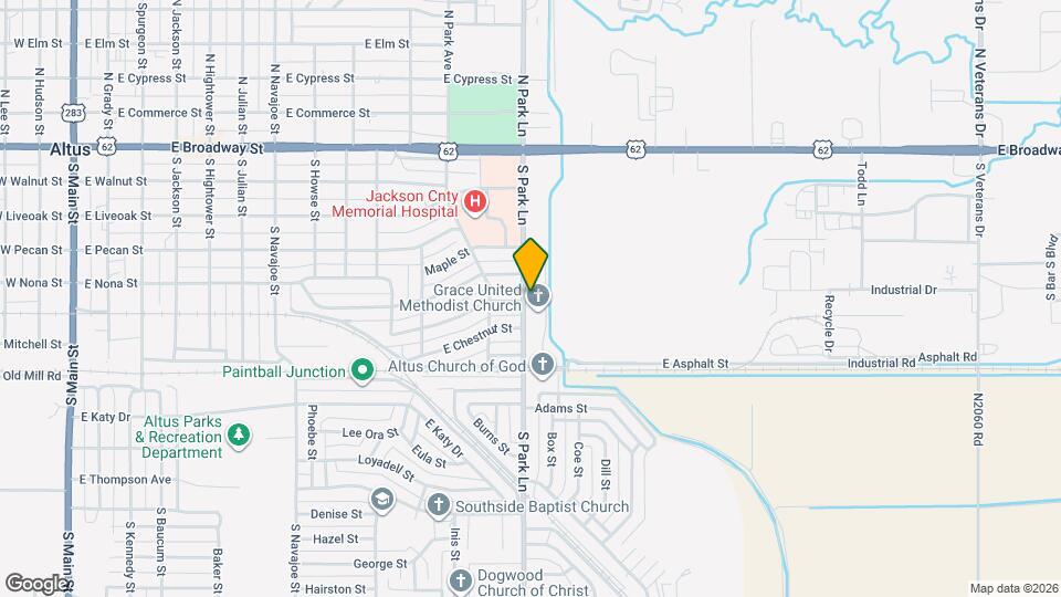 516 S Park Ln Map and Location Details