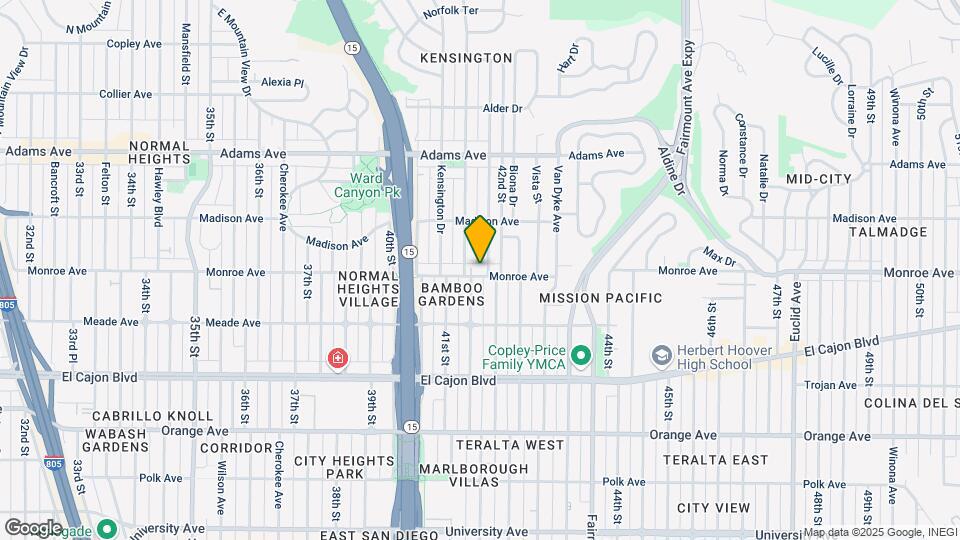 4166 Monroe Ave Mapa y Detalles de la Ubicación