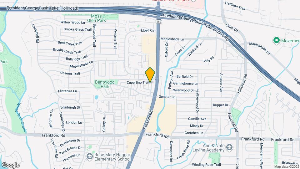 6304 Cupertino Trail Map and Location Details