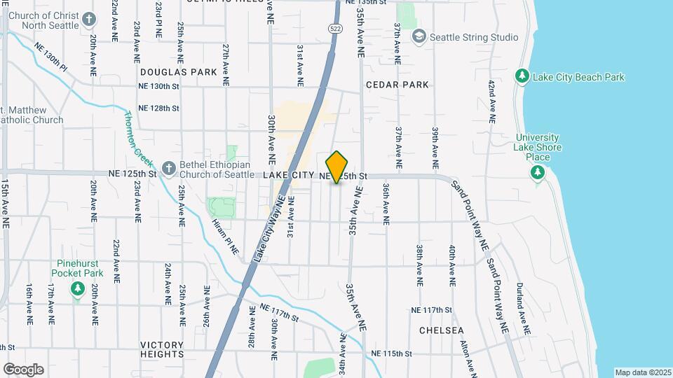 12340 NE 33rd Ave Map and Location Details