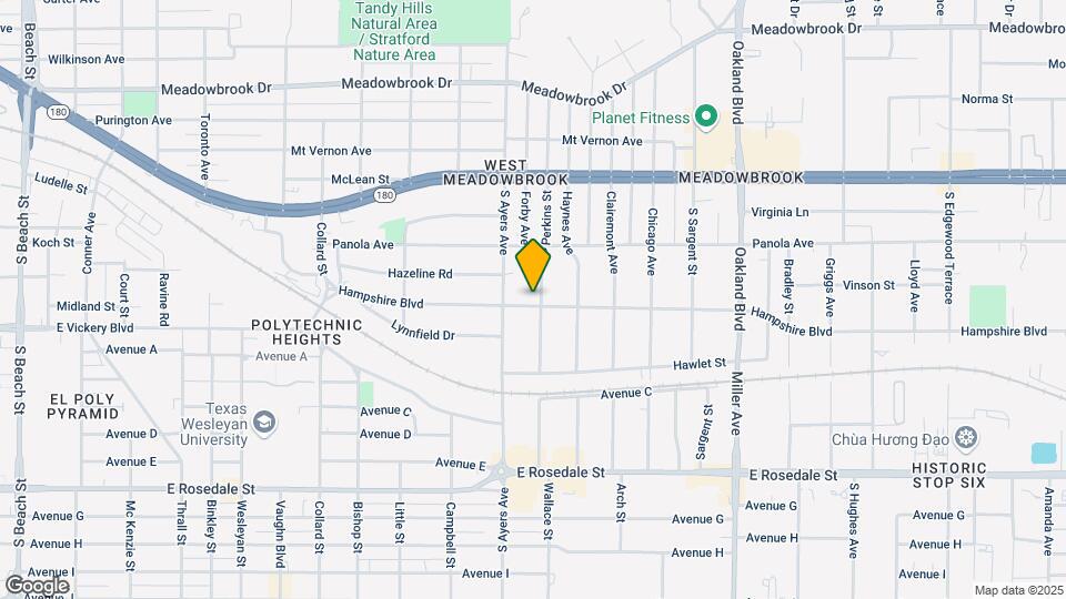 718 S Perkins St Mapa y Detalles de la Ubicación