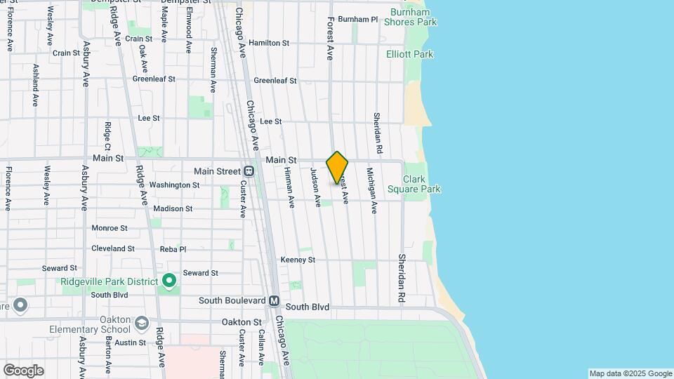 808 Forest Evanston Il 60202 Mapa y Detalles de la Ubicación