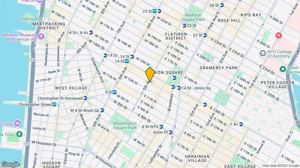 61 Fifth Ave Mapa y Detalles de la Ubicación