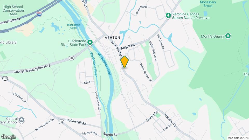 1325 Mendon Rd Map and Location Details