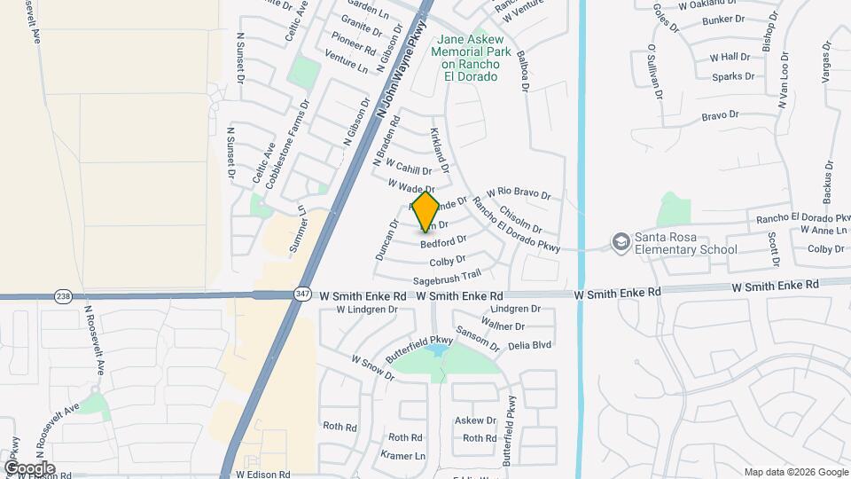 43778 Bedford Dr Map and Location Details