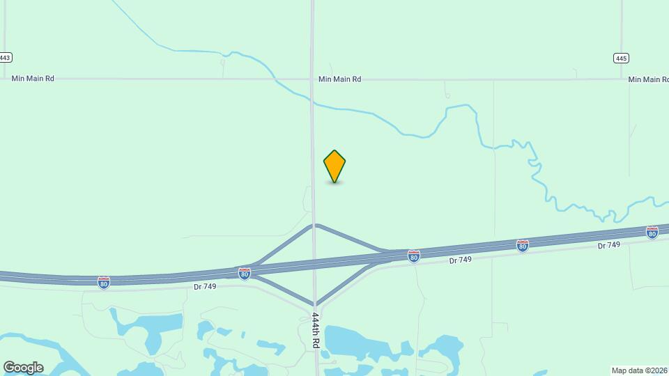 74980 444th Rd Map and Location Details