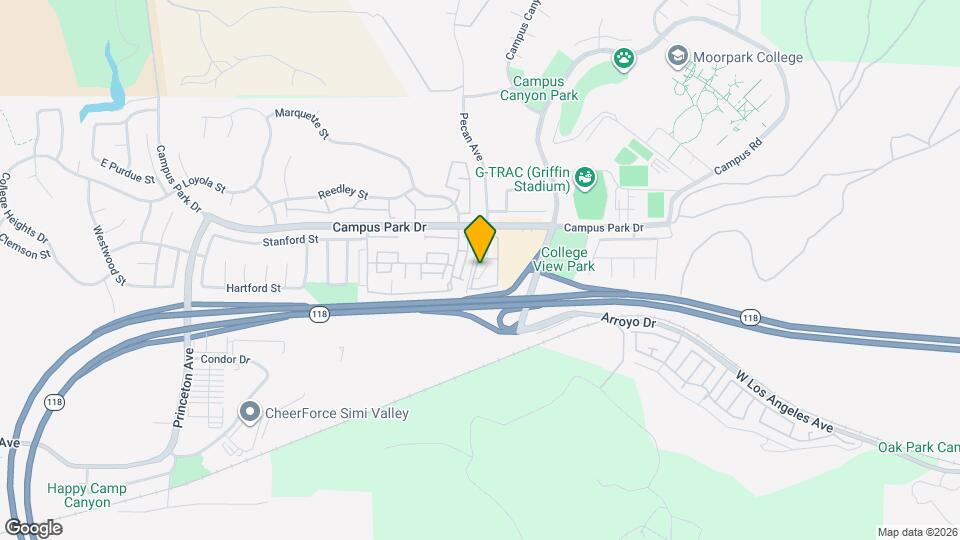 15242 Campus Park Dr Map and Location Details