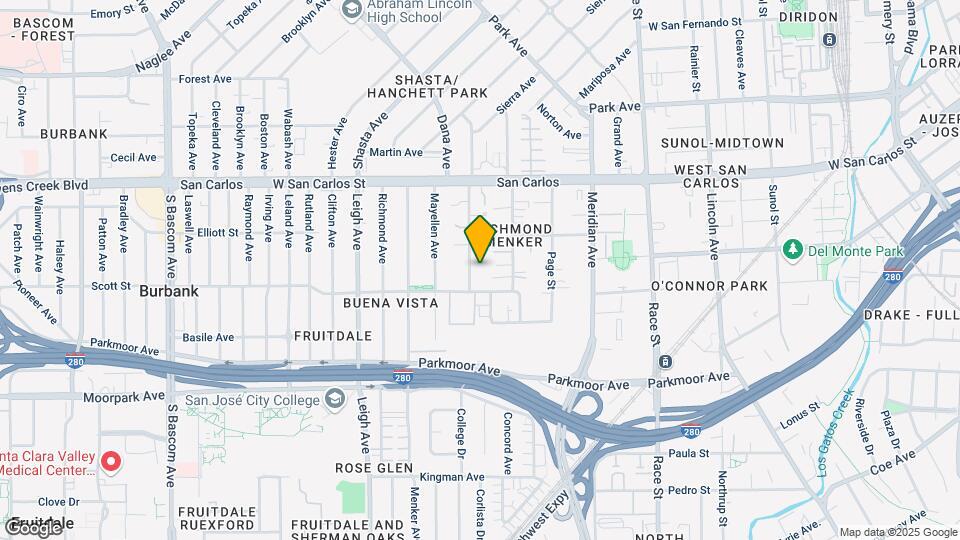 460 South Buena Vista Avenue Map and Location Details