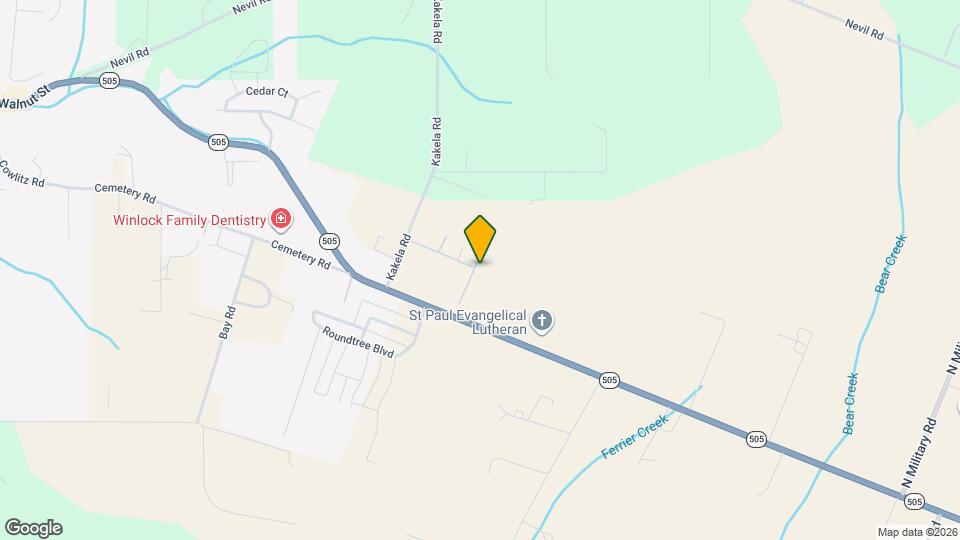 1014 Peach Rd Map and Location Details