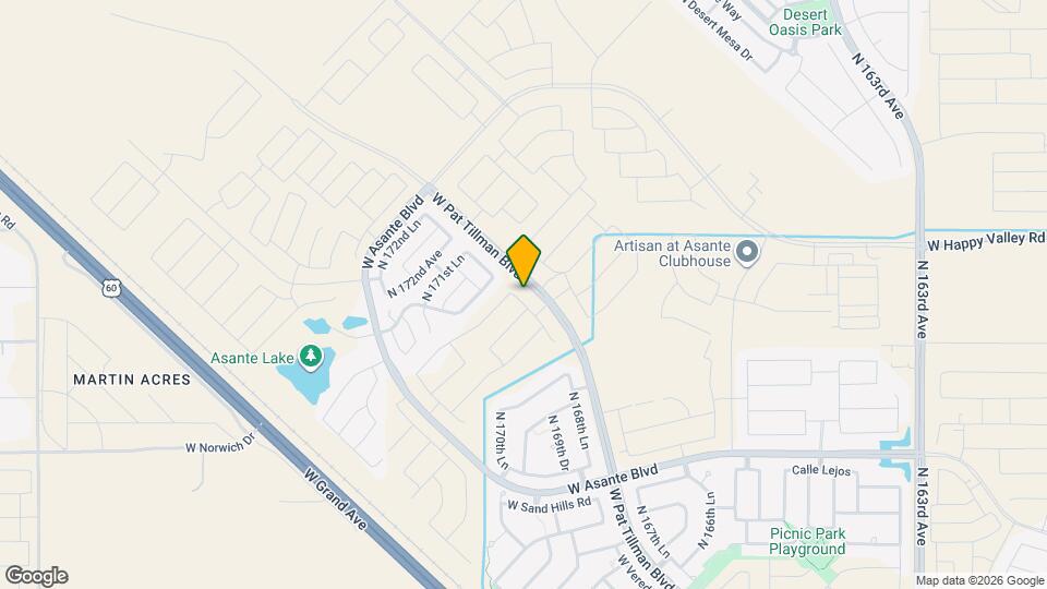 17050 W Artemisa Ave Map and Location Details