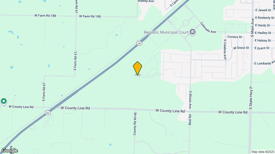 1401 Choctaw Rd Map and Location Details