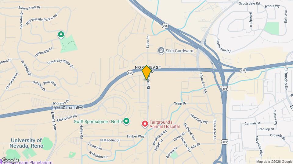 2704 Zinnia Ave Map and Location Details