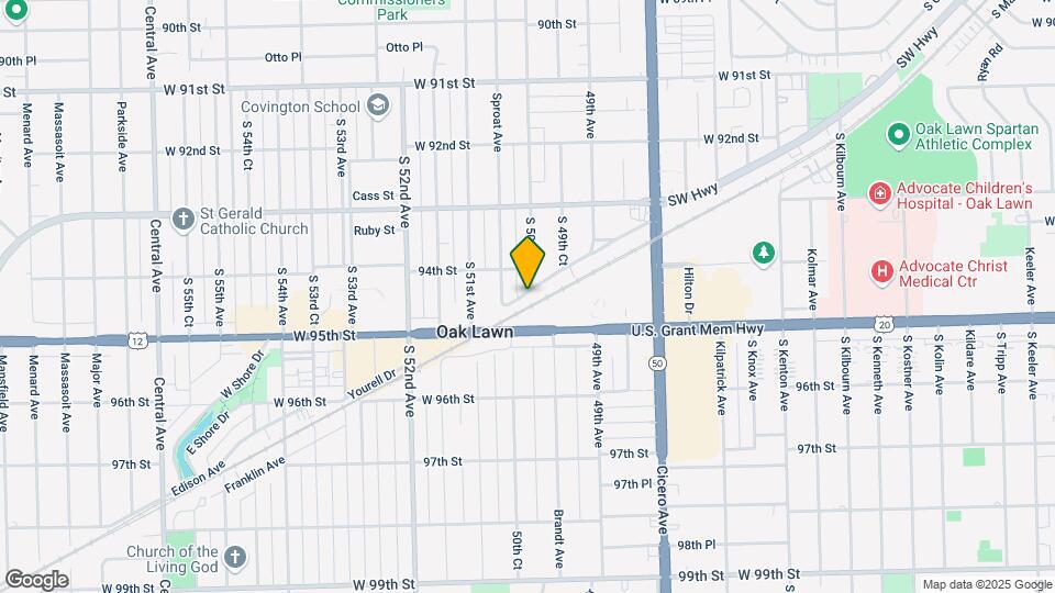 5003 Columbus Dr Map and Location Details