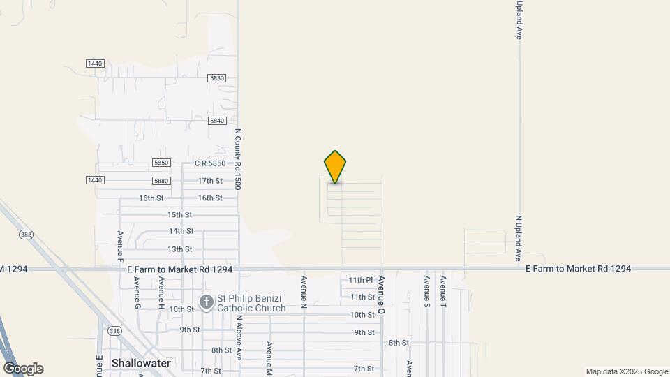 1404 17th St Map and Location Details