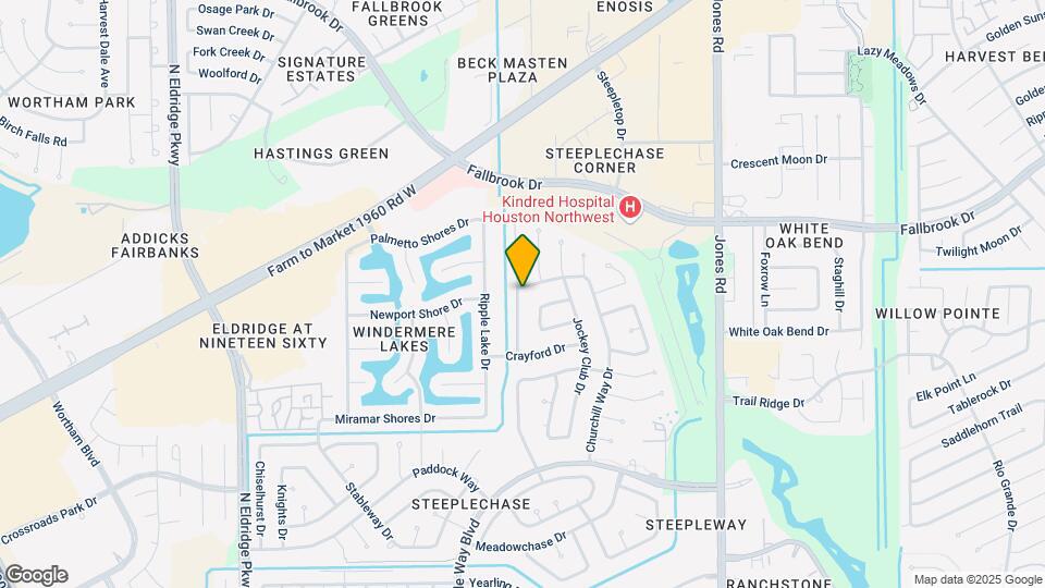 10218 Hedge Way Dr Map and Location Details