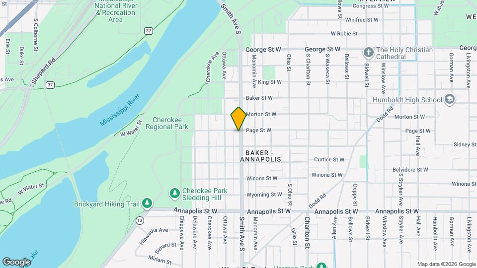 717 Smith Ave S Map and Location Details