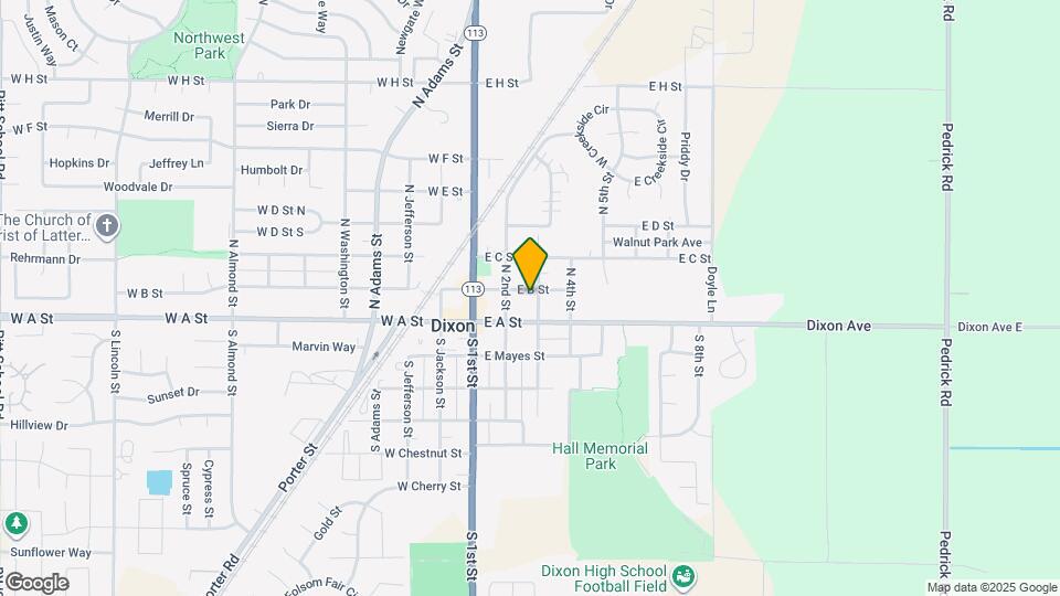 290 E B St Map and Location Details