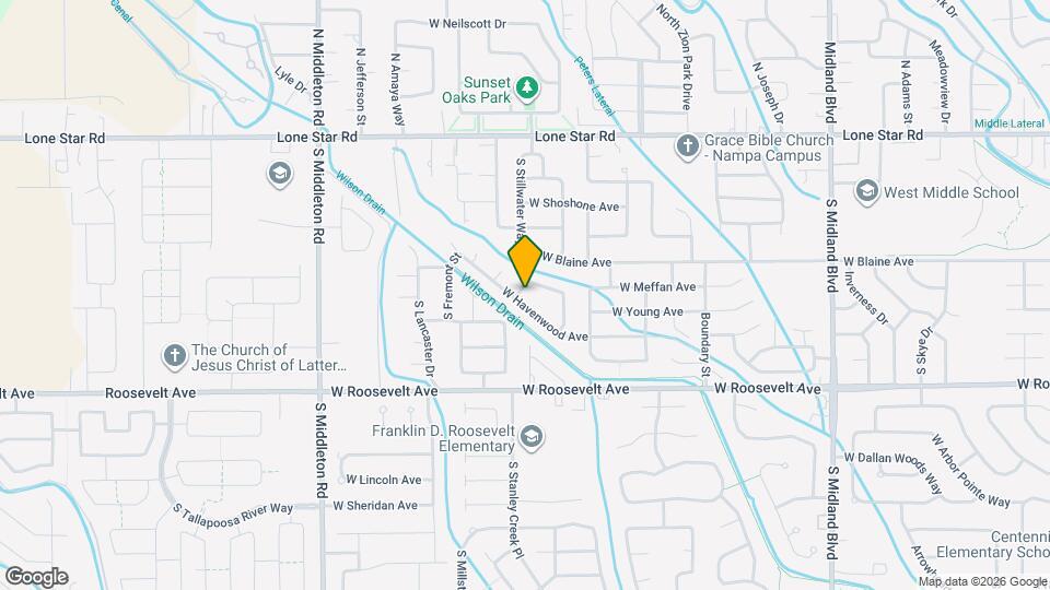 1920 W Havenwood Ave Map and Location Details