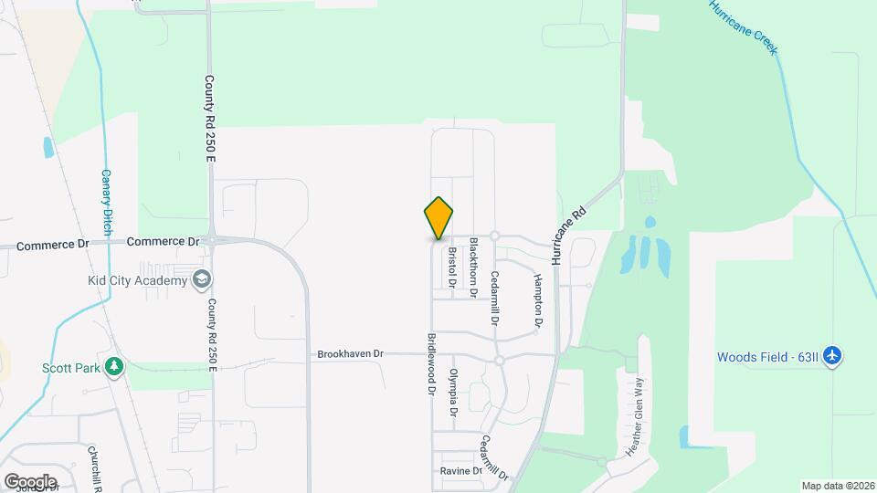 2387 Bridlewood Dr Map and Location Details