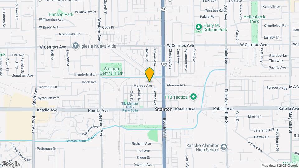 10782 Rose St Map and Location Details