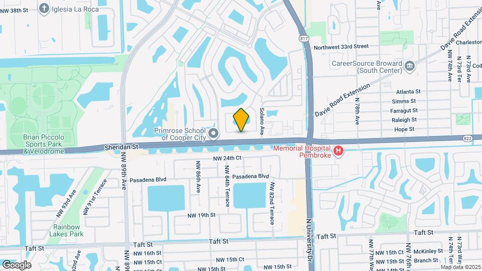 8352 NW 26th Ct Map and Location Details