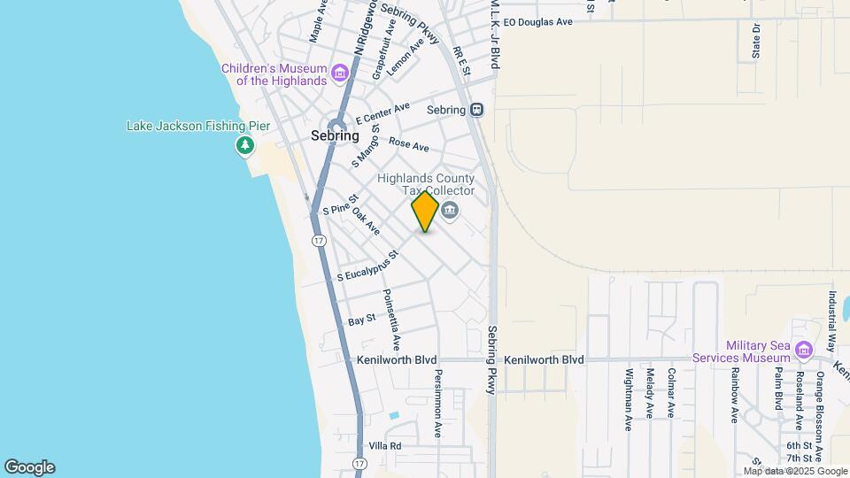 520 Magnolia Ave Apt C Sebring florida Map and Location Details