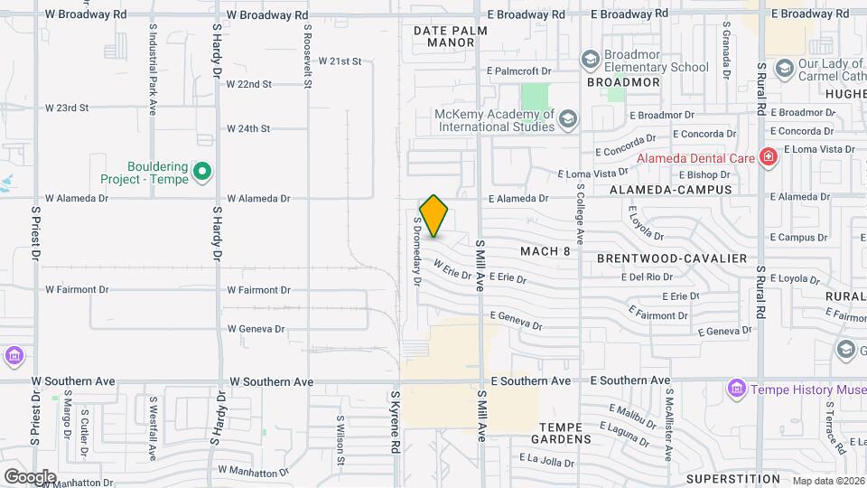 117 W Del Rio Dr Map and Location Details