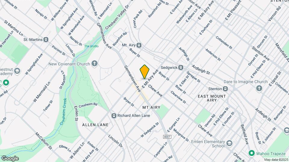 7210 Germantown Ave Map and Location Details