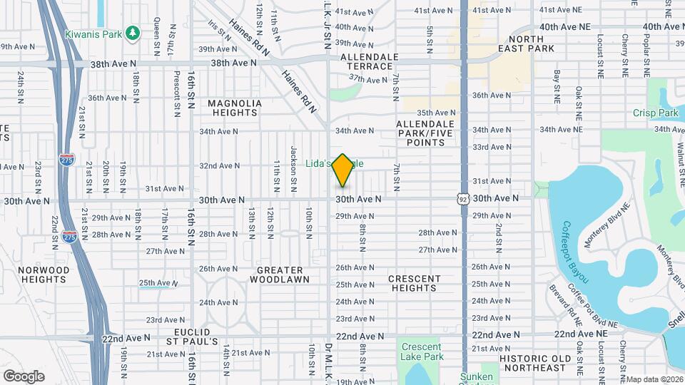 3008 Highland St N Map and Location Details