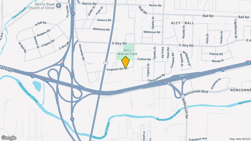 1379 Ferguson Rd Map and Location Details