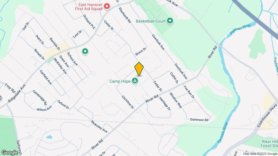 4 Courter Ln, Unit East Hanover Rental Map and Location Details