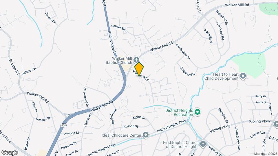 1605 Addison Rd S Map and Location Details