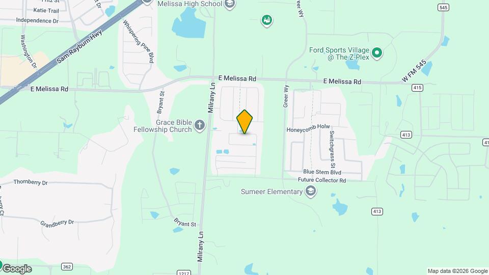 3508 Sunflower St Map and Location Details