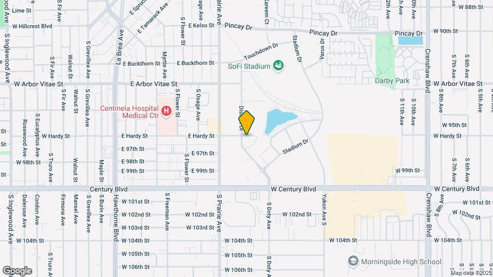 Hollywood Park Residences Map and Location Details