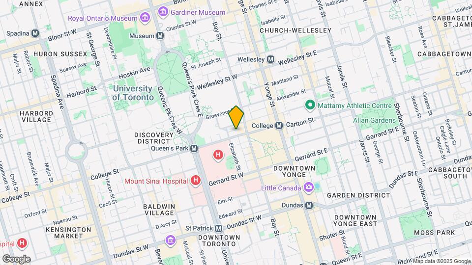 76 College St Map and Location Details