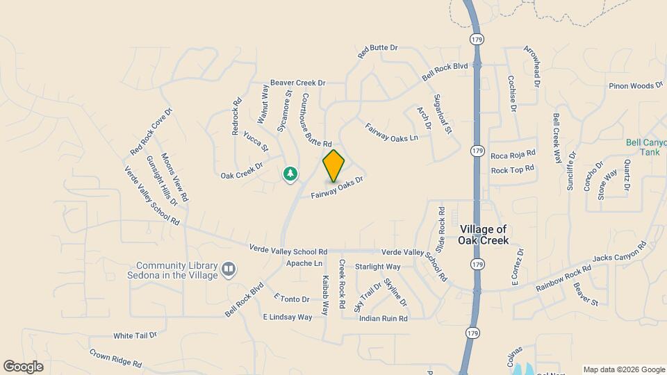 340 Fairway Oaks Dr Mapa y Detalles de la Ubicación