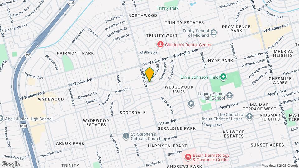 4316 Ferncliff Ave Mapa y Detalles de la Ubicación