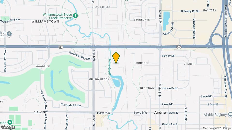 Central Creekside Villas Map and Location Details